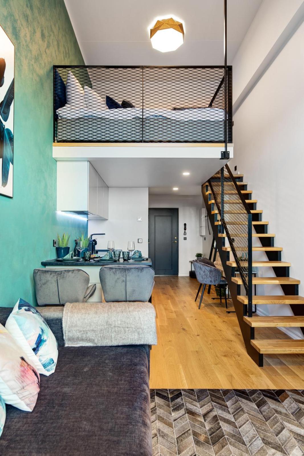 Appartamento Tempus Te Premium Duo Lofts Tartu - Private Cinema, Gym And Terrace Esterno foto